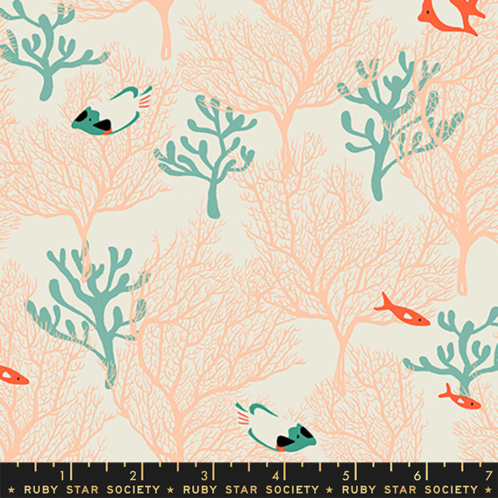 Reef in Shell -- Florida Volume 2 by Sarah Watts for Ruby Star Society -- Moda Fabric