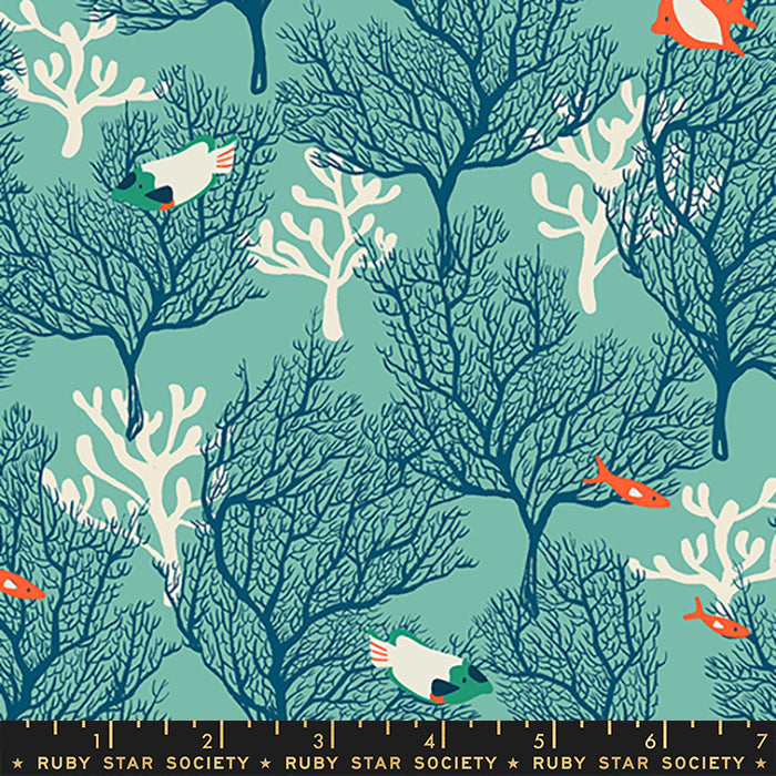 Reef in Water -- Florida Volume 2 by Sarah Watts for Ruby Star Society -- Moda Fabric