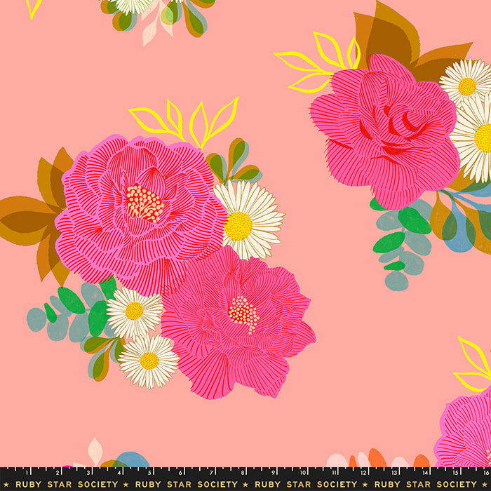 108" Wideback Camellia in Balmy -- Melody Miller for Ruby Star Society -- Moda Fabric