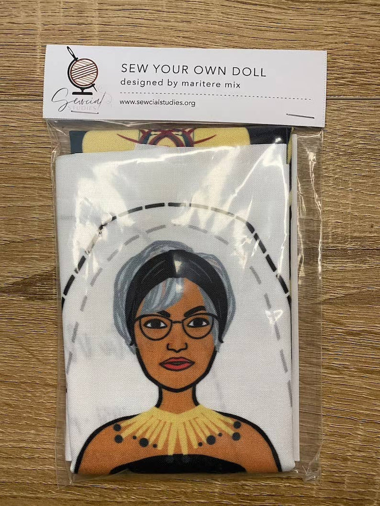 Rita Moreno DIY Doll Fabric
