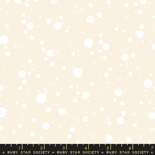 Drips White On White --- Achroma by Rashida Coleman-Hale for Ruby Star Society -- Moda Fabric