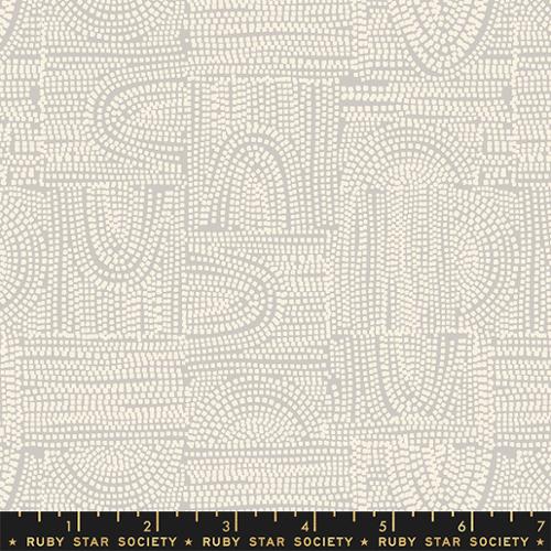 Bridge in Oyster--- Achroma by Rashida Coleman-Hale for Ruby Star Society -- Moda Fabric
