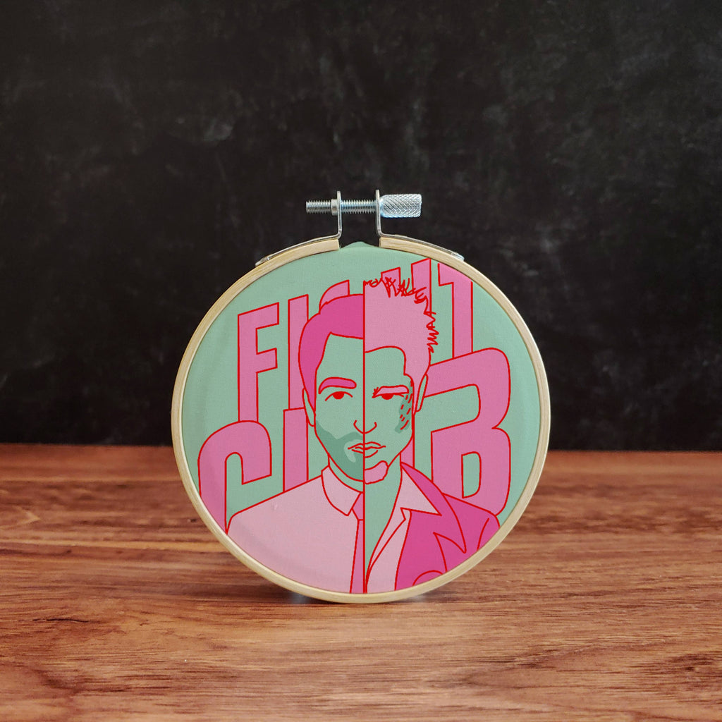 Fight Club Embroidery Kit