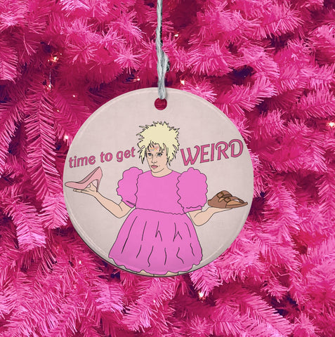 Weird Barbie Holiday Ornament