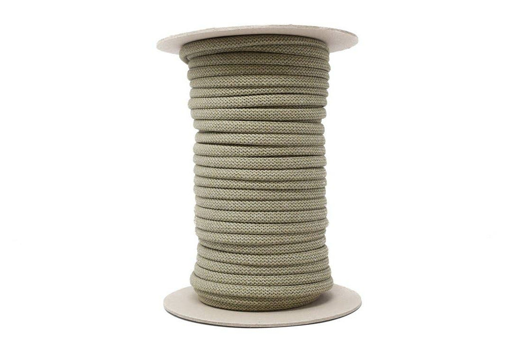 Braided Cotton Cord Zero Waste 10 Mm - Oregano