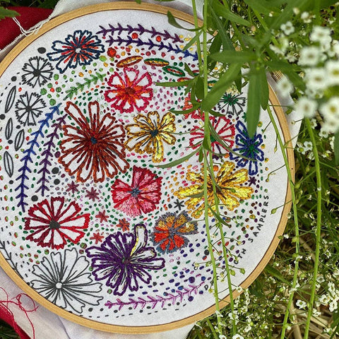 Meadow Embroidery Sampler