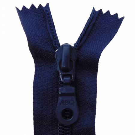 14in Zipper Dress Blues Closed Bottom -- Among Brenda's Quilts & Bags