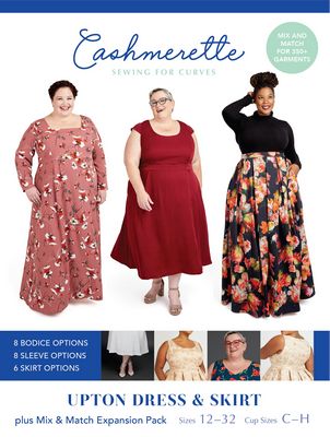 Upton Dress & Skirt plus Mix & Match Pattern by Cashmerette