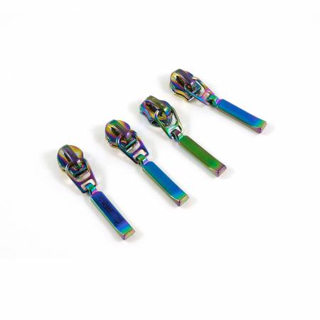 #3 Emmaline Rectangular Slider with Pull 10 Pack Rainbow -- Emmaline Bags