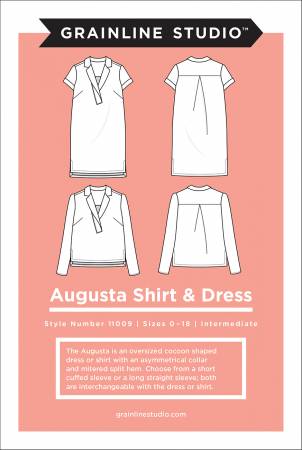 Augusta Shirt and Dress Size 0 - 18 -- Grainline Studios