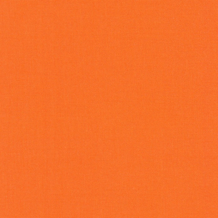 Kona Solids -- CARROT --- Robert Kaufman Fabrics