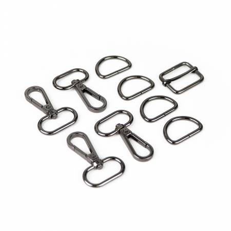 Casey Hardware Kit Gunmetal --- Sallie Tomato