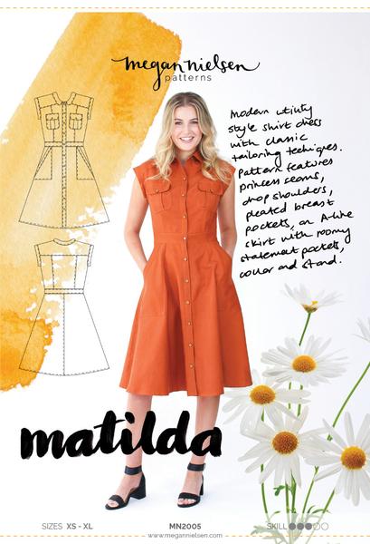 Matilda Dress PATTERN by Megan Nielsen – Three Little Birds Sewing Co Matilda Dress PATTERN by Megan Nielsen – Three Little Birds Sewing Co