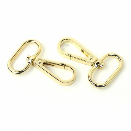 Two Swivel Hooks 1 Gold --- Sallie Tomato – Three Little Birds Sewing Co.