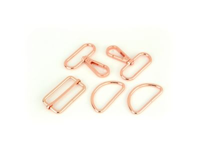 Basic Hardware Set 1.5" Rose Gold --- Sallie Tomato