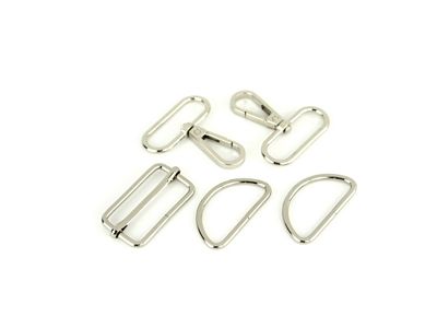 Basic Hardware Set 1.5" Nickel --- Sallie Tomato