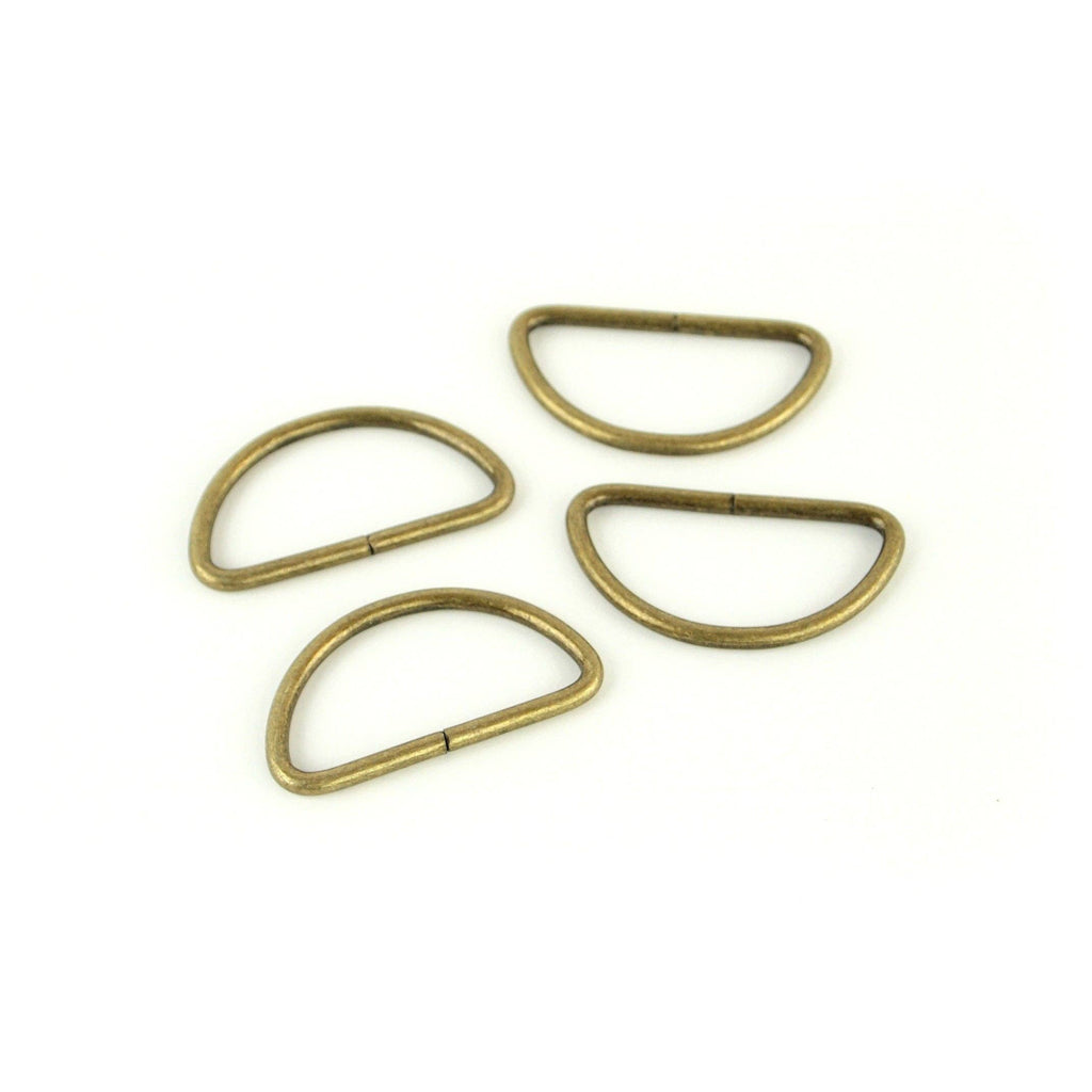 Four D-Rings 1 1/2"