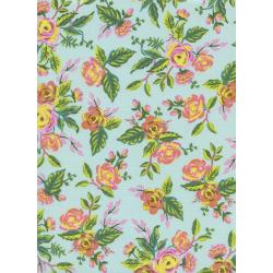 Menagerie - Jardin De Paris in Mint -- Rifle Paper Co for Cotton + Steel Fabrics
