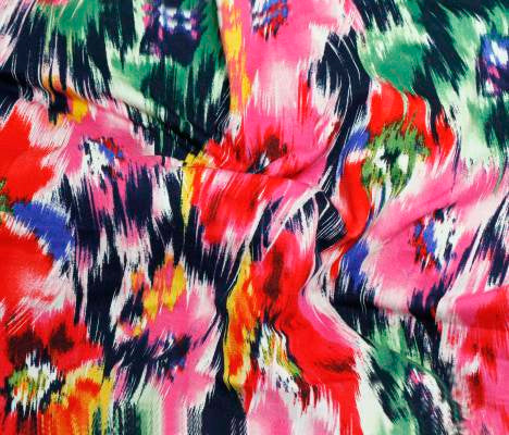 Dakota Knit Print in Fuchsia