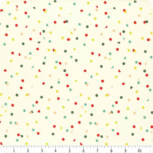 Hole Punch Dot in Multi -- Jolly Basics Ruby Star Society Collaborative -- Moda Fabric