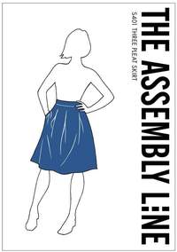 Three Pleat Skirt Pattern XL-3XL -- The Assembly Line Patterns