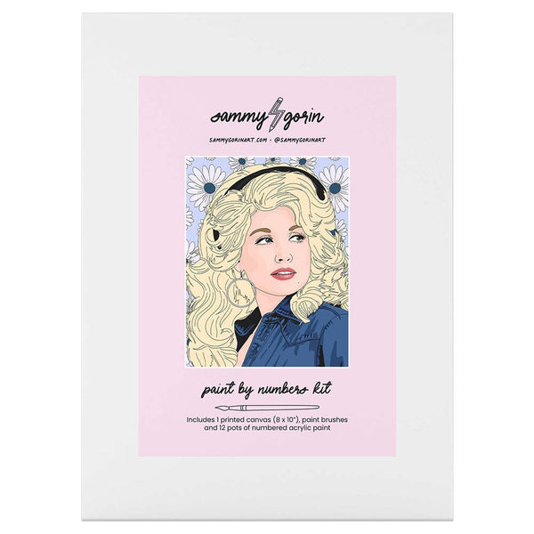 Dolly Parton Paint By Numbers Kit