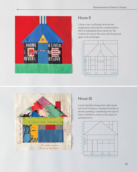 180 Patchwork Quilt Blocks - Experimenting with Styles