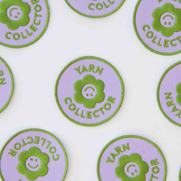 Yarn Collector Iron-On Patch – Three Little Birds Sewing Co.
