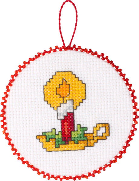 Bucilla Classic Christmas Cross Stitch set of 30