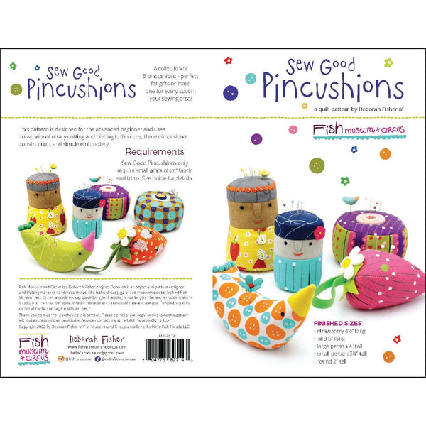 Sew Good Pincushions Pattern