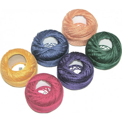 Perle Cotton Thread Sampler Sz16 10gm 6ct Jewel -- Presencia