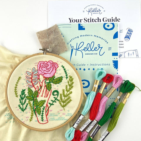 Hello From Rose City Embroidery Kit