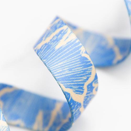 Webbing 1" Ginkgo Leaves by Sarah Watts -- Stitch Supply Co.