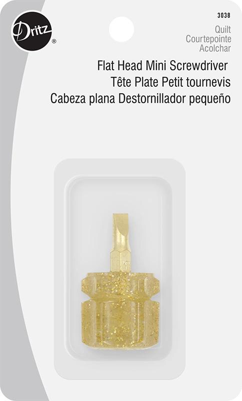 Flat Head Mini Screwdriver -- Dritz