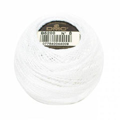 Pearl Cotton Balls Size 5 Snow White - DMC