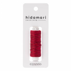 Cranberry Red -- Cosmo Hidamari Sashiko Solid Thread 30 Meters