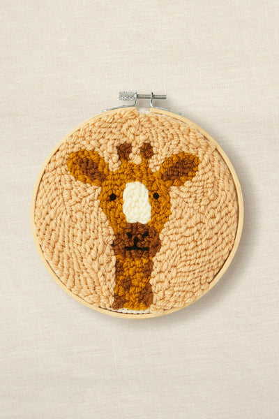 DMC Gift of Stitch George Giraffe Punch Needle Kit