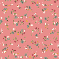 Heirloom Floral Rose -- Heirloom Garden By FOX AND FABLES -- Benartex Fabrics