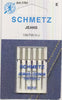 Schmetz Denim/Jeans Machine Needle Size 12/80