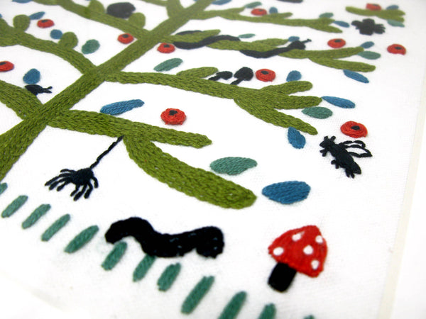 Peace embroidery kit