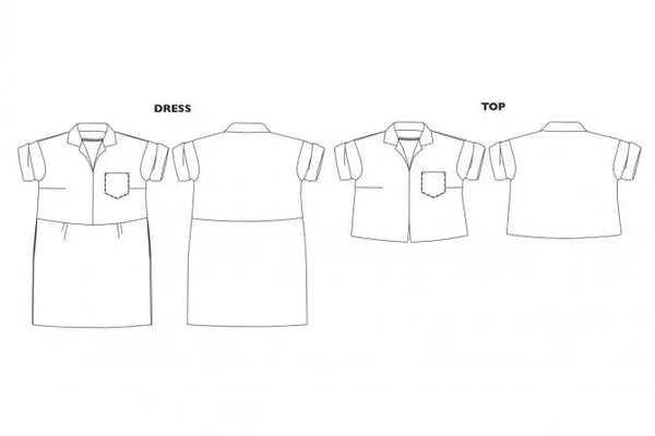 The Factory Sewing Pattern UK 6-18