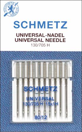 Schmetz Universal Machine Needle Size 12/80 -- 10 pack