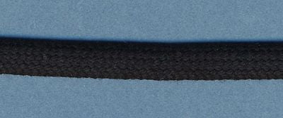 Drawstring 1/4in - Black