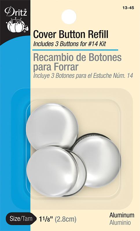 Cover Button Refill 1 1/8" Sz45 -- Dritz