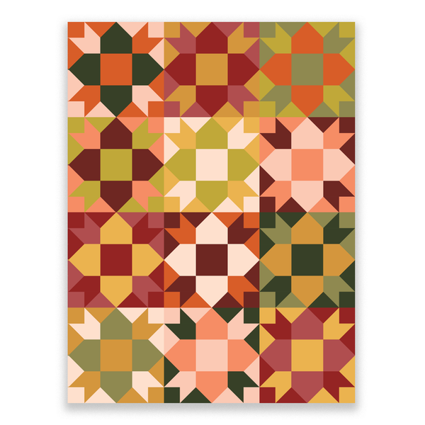 Peace Garden Paper Pattern