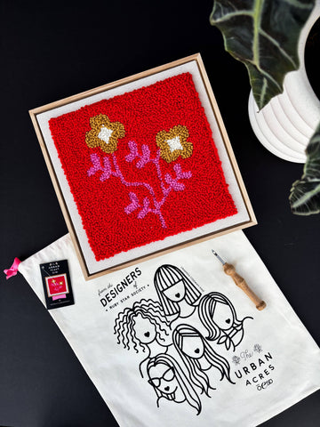 Blossom by Rashida Coleman Hale - Punch Needle Frame Kit
