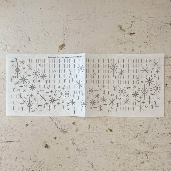 Stars - Minimal Mending + Embellishment Transfer