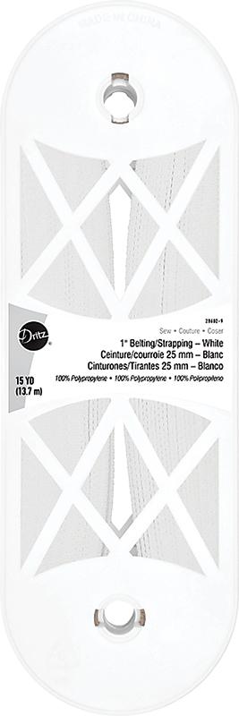 Polypro Belting 1" White