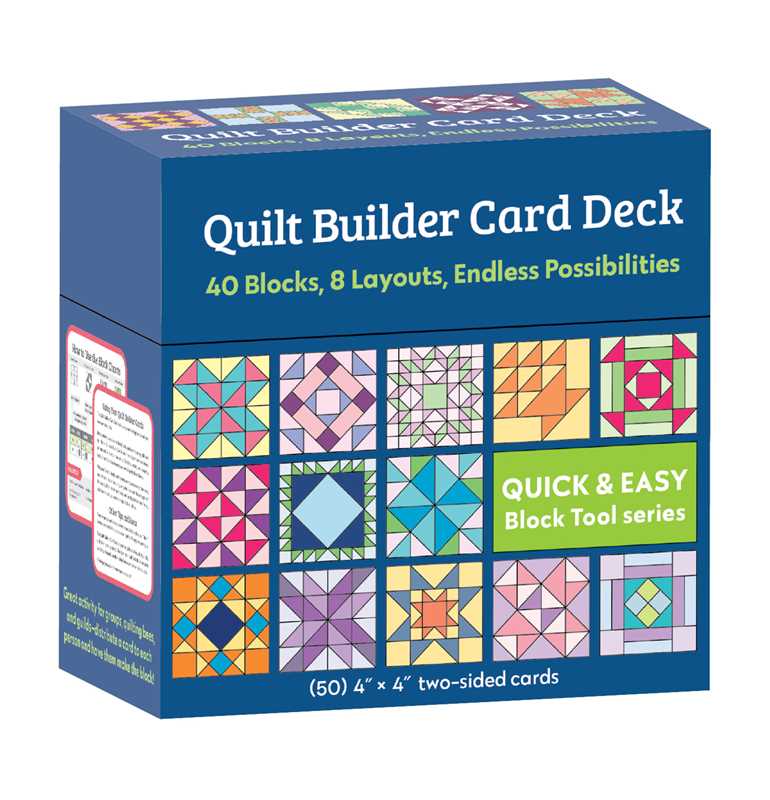 Quilt Builder Card Deck by C&T Publishing