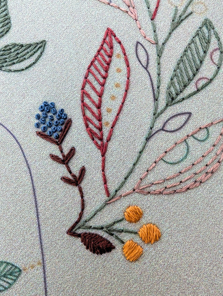 Nurture nature embroidery kit